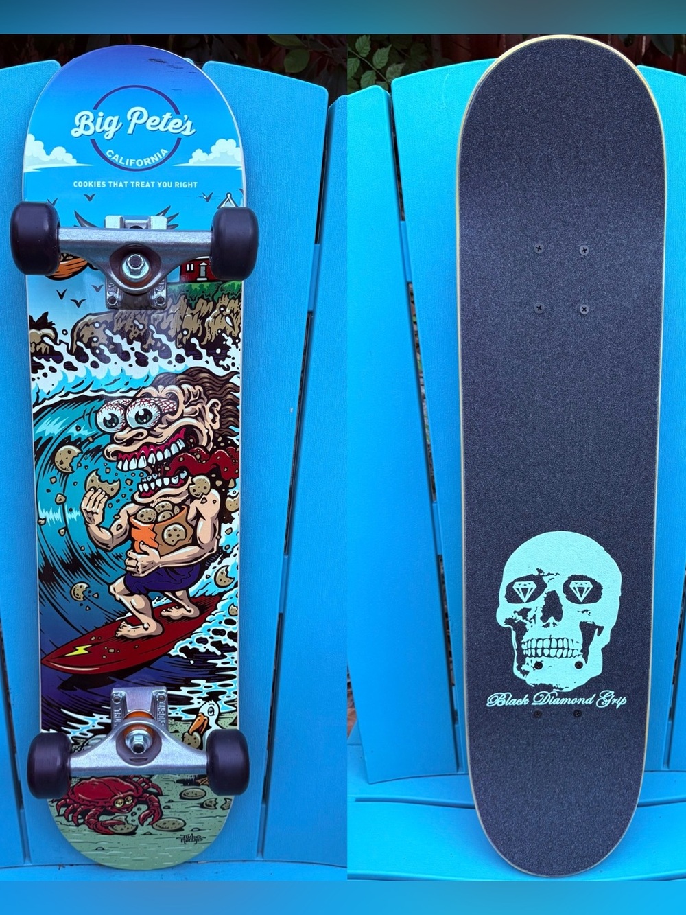 Big Pete’s x Jimbo Phillips Custom Complete Skateboard - 7.5” Independent Trucks